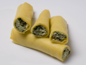 Cannelloni di ricotta e spinaci
